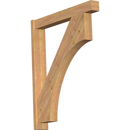 Ekena Millwork Westlake Block Smooth Outlooker, Western Red Cedar, 5 1/2"W x 36"D x 42"H OUT06X36X42WTL05SWR